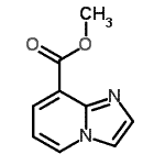 CAS 登录号：133427-07-3， 甲基咪唑并[1,2-a]吡啶-8-羧酸酯