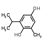 CAS#: 133447-23-1, 2-Isopropyl-6-Methyl-1,4-Benzenediol