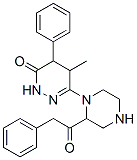 CAS 登录号：133510-11-9， 5-甲基-6-[4-[4-(2-苯基乙酰基)哌嗪-1-基]苯基]-4,5-二氢-2H-哒嗪-3-酮
