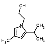CAS#: 133527-38-5, 2-(2-Isopropyl-4-Methyl-1H-Pyrrol-1-Yl)Ethanol
