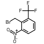 CAS 登录号：133605-26-2， 2-(溴甲基)-1-硝基-3-(三氟甲基)苯