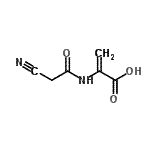 CAS#: 133626-26-3, 2-[(Cyanoacetyl)Amino]Acrylic Acid