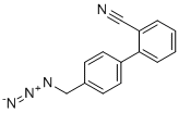 CAS 登录号：133690-91-2， 4-(叠氮基甲基)-[1,1-联苯]-2-甲腈