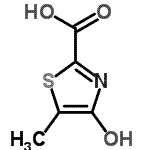 CAS 登录号：133833-94-0， 4-羟基-5-甲基-1,3-噻唑-2-羧酸