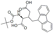 CAS 登录号：133906-29-3， (4S)-5-(9H-芴-9-基甲氧基)-4-[(2-甲基丙烷-2-基)氧基羰基氨基]-5-氧代戊酸