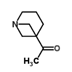 CAS#: 133998-51-3, 1-(1-Azabicyclo[3.1.1]Heptan-5-Yl)Ethanone