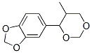 CAS 登录号：134-38-3， 5-(5-甲基-1,3-二恶烷-4-基)-1,3-苯并二氧戊环