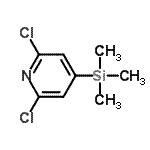 CAS 登录号：134031-23-5， 2,6-二氯-4-(三甲基硅烷基)吡啶