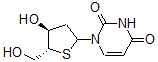 CAS 登录号：134111-32-3， 1-[(4S,5R)-4-羟基-5-(羟基甲基)四氢噻吩-2-基]嘧啶-2,4-二酮