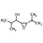 CAS 登录号：134175-92-1， 1-[(2R,3S)-3-异丙基-2-环氧乙烷基]-2-甲基-1-丙醇