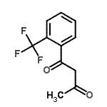 CAS 登录号：134301-24-9， 1-[2-(三氟甲基)苯基]-1,3-丁烷二酮