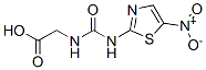 CAS 登录号：134335-40-3， 2-[(5-硝基-1,3-噻唑-2-基)氨基甲酰氨基]乙酸