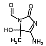 CAS#: 134419-40-2, 4-Amino-5-Hydroxy-5-Methyl-2-Oxo-2,5-Dihydro-1H-Imidazole-1-Carbaldehyde