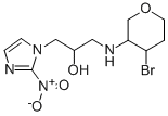 CAS#: 134419-55-9, alpha-[[(4-Bromotetrahydro-2H-Pyran-3-Yl)Amino]Methyl]-2-Nitro-1H-Imidazole-1-Ethanol
