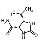 CAS 登录号：134453-09-1， (4S,5S)-5-异丙基-2-氧代-4-咪唑烷甲酰胺