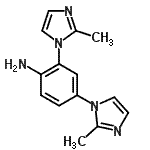 CAS#: 134485-97-5, 2,4-Bis(2-Methyl-1H-Imidazol-1-Yl)Aniline