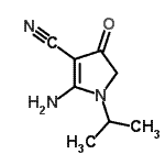 CAS#: 134518-32-4, 2-Amino-1-Isopropyl-4-Oxo-4,5-Dihydro-1H-Pyrrole-3-Carbonitrile