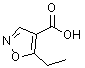 CAS 登录号：134541-03-0， 5-乙基-1,2-恶唑-4-羧酸