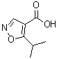 CAS 登录号：134541-05-2， 5-异丙基-1,2-恶唑-4-羧酸
