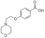 CAS#: 134599-45-4, 4-(2-Morpholin-4-Ylethoxy)Benzoic Acid