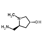 CAS#: 134618-04-5, (3R,5S)-5-(Aminomethyl)-1-Methyl-3-Pyrrolidinol