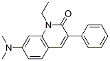 CAS 登录号：13468-27-4， 7-(二甲基氨基)-1-乙基-3-苯基-2-喹诺酮