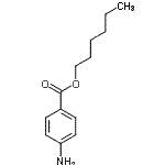 CAS 登录号：13476-55-6， 己基4-氨基苯甲酸酯