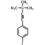 CAS#: 134856-58-9, [(4-Iodophenyl)Ethynyl](Trimethyl)Silane