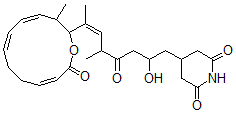 CAS#: 134869-15-1, 4-[(Z)-2-Hydroxy-5-Methyl-7-[(4Z,6Z,10Z)-3-Methyl-12-Oxo-1-Oxacyclododeca-4,6,10-Trien-2-Yl]-4-Oxooct-6-Enyl]Piperidine-2,6-Dione