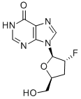 CAS#: 134892-26-5, 9-[(2R,3R,5S)-3-Fluoro-5-(Hydroxymethyl)Oxolan-2-Yl]-3H-Purin-6-One