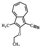 CAS#: 134919-77-0, 2-Ethoxy-3-Methyl-1-Azulenecarbonitrile
