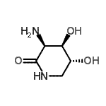 CAS#: 134959-04-9, (3S,4R,5R)-3-Amino-4,5-Dihydroxy-2-Piperidinone