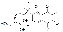 CAS 登录号：134985-03-8， 3-[1,5-二羟基-4-(羟基甲基)戊-3-烯基]-4-羟基-7-甲氧基-2,3,8-三甲基-2H-苯并[g][1]苯并呋喃-6,9-二酮