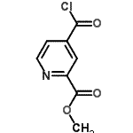 CAS#: 135054-67-0, Methyl 4-(Chlorocarbonyl)-2-Pyridinecarboxylate