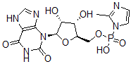 CAS#: 135078-46-5, [(2R,3S,4R,5R)-5-(2,6-Dioxo-7H-Purin-3-Yl)-3,4-Dihydroxyoxolan-2-Yl]Methoxy-(2-Methylimidazol-1-Yl)Phosphinic Acid