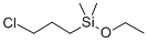 CAS 登录号：13508-63-9， (3-氯丙基)乙氧基二甲基-硅烷