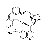 CAS#: 135096-78-5, (3alpha,9R)-9-(9-Anthryloxy)-6'-Methoxy-10,11-Dihydrocinchonan
