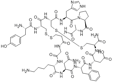 CAS#: 135190-31-7, 1-L-Tyrosine-4-L-Histidine-9-L-Lysine-10-L-Asparagine-11-L-Phenylalanine-12-L-Aspartic Acid-Conotoxin G I