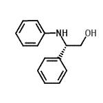 CAS 登录号：135285-98-2， (2S)-2-苯胺基-2-苯乙醇