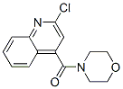 CAS#: 135323-95-4, (2-Chloro-4-Quinolinyl)-4-Morpholinyl-Methanone
