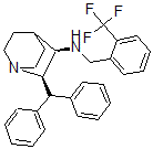 CAS#: 135330-43-7, 3-(2-Trifluoromethylbenzylamino)-2-Benzhydrylquinuclidine