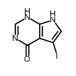 CAS#: 135352-71-5, 5-Iodo-1,7-Dihydro-4H-Pyrrolo[2,3-d]Pyrimidin-4-One