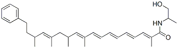 CAS 登录号：135383-02-7， (2E,4E,6Z,8E,10E,12R,13R,14E,16S)-13-羟基-N-[(1S)-2-羟基-1-甲基乙基]-2,10,12,14,16-五甲基-18-苯基-2,4,6,8,10,14-十八碳六烯酰胺