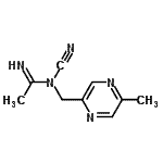 CAS#: 135410-82-1, N-Cyano-N-[(5-Methyl-2-Pyrazinyl)Methyl]Ethanimidamide