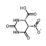CAS 登录号：135576-79-3， (4S,5S)-5-硝基-2,6-二氧代六氢-4-嘧啶羧酸