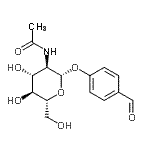 CAS#: 135608-48-9, 4-Formylphenyl 2-Acetamido-2-Deoxy-beta-D-Glucopyranoside