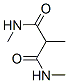 CAS#: 13566-69-3, N,N'-Dimethyl-2-Methylmalondiamide