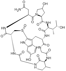 CAS 登录号：13567-11-8， gamma-鹅膏毒素,去-S-氧化物