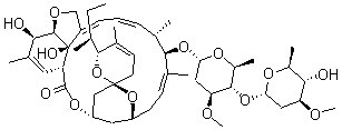 CAS#: 135681-09-3, 5-O-Demethyl-(13R)-Avermectin A1a