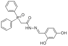 CAS#: 135689-10-0, 2-(Diphenylphosphinyl)-Acetic Acid 2-[(2,4-Dihydroxyphenyl)Methylene]Hydrazide